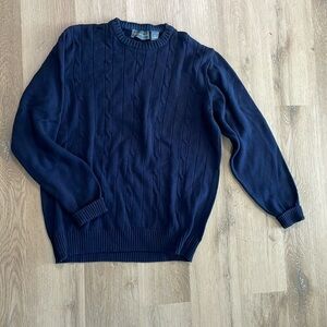 Oscar de la Renta men’s size xl cable knit sweater